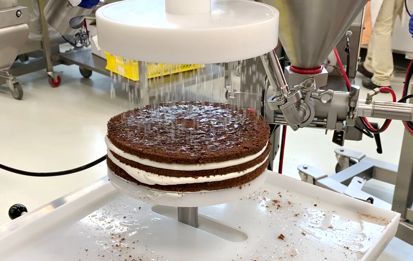 Cup cake making machine and Swiss Roll Cake Machine Gateau cake machin By  KINCON MACHINE CO., LIMITED,